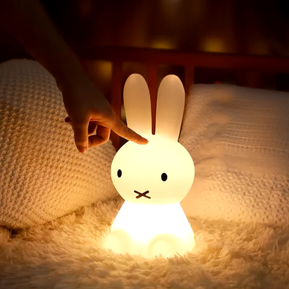 Adorable 3D Bunny Night Light – Kawaii Anime Desk Lamp for Kids & Bedroom Decor