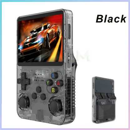 R36S Retro Handheld Game Console – 3.5'' IPS Screen, Portable Linux Emulator, 64GB & 128G Storage