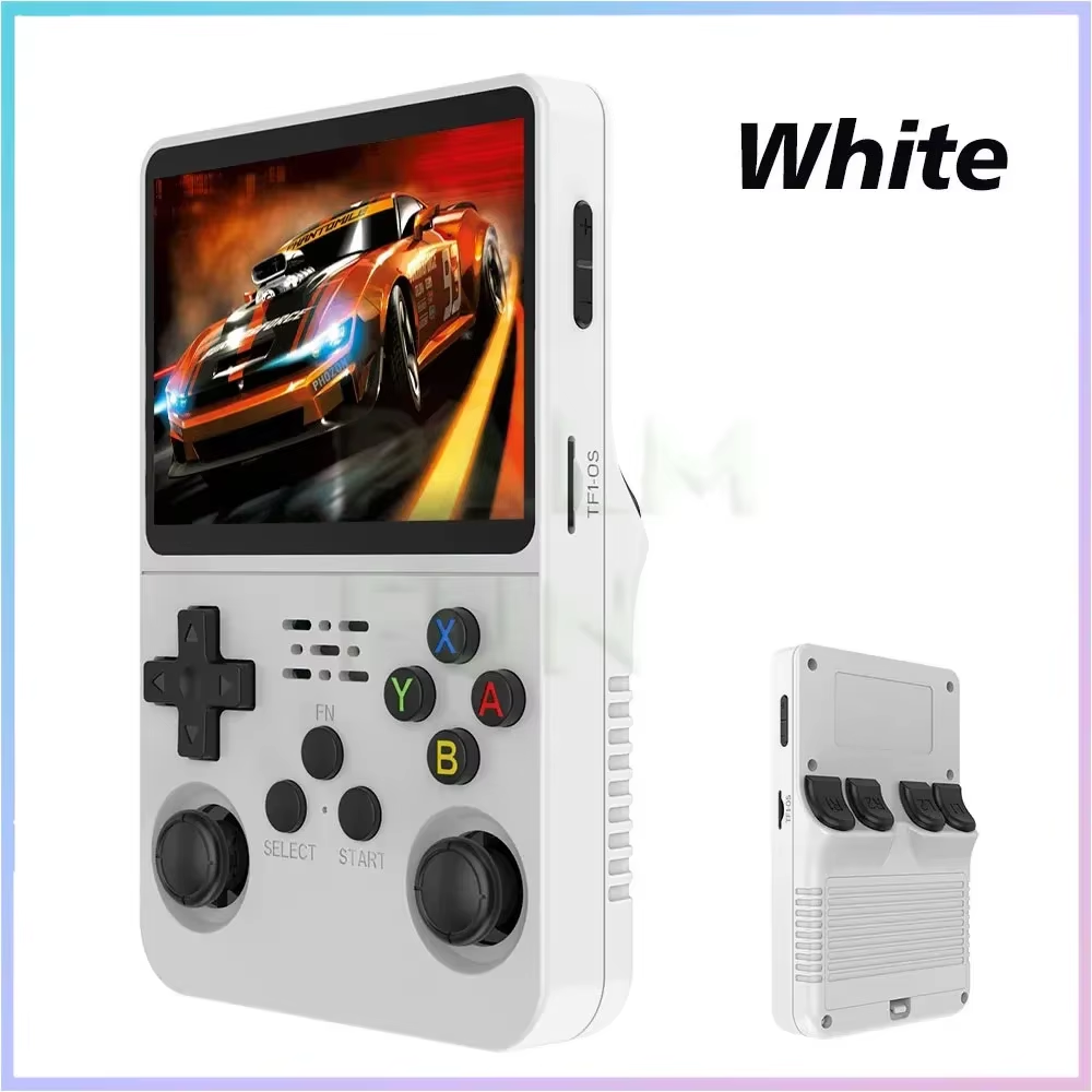 R36S Retro Handheld Game Console – 3.5'' IPS Screen, Portable Linux Emulator, 64GB & 128G Storage