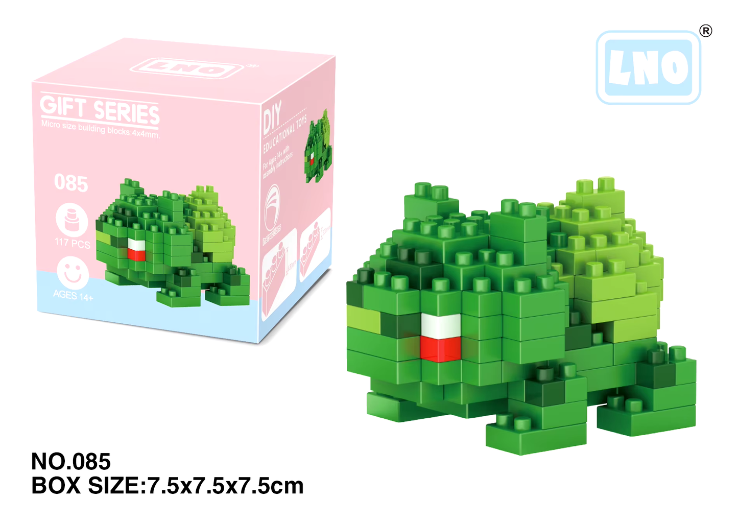 Pokémon Nano Block Set: Charizard, Kyogre, Groudon & Rayquaza - Fun Educational Toys for Kids!