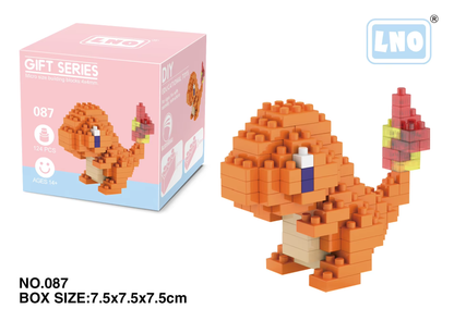 Pokémon Nano Block Set: Charizard, Kyogre, Groudon & Rayquaza - Fun Educational Toys for Kids!