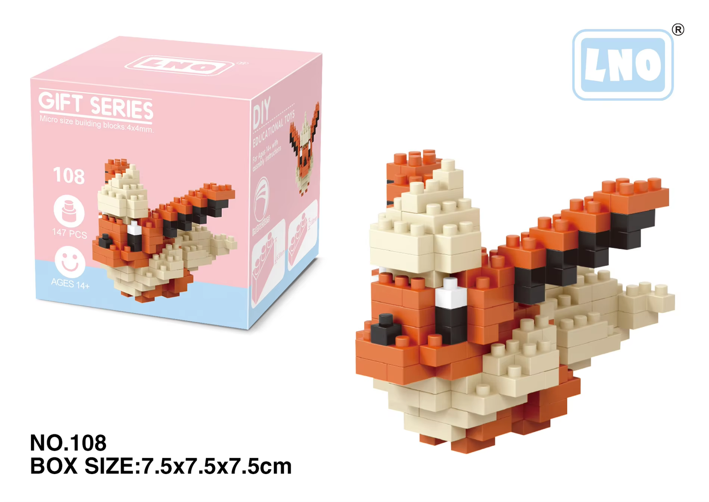 Pokémon Nano Block Set: Charizard, Kyogre, Groudon & Rayquaza - Fun Educational Toys for Kids!