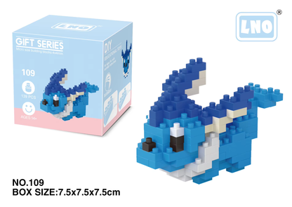 Pokémon Nano Block Set: Charizard, Kyogre, Groudon & Rayquaza - Fun Educational Toys for Kids!