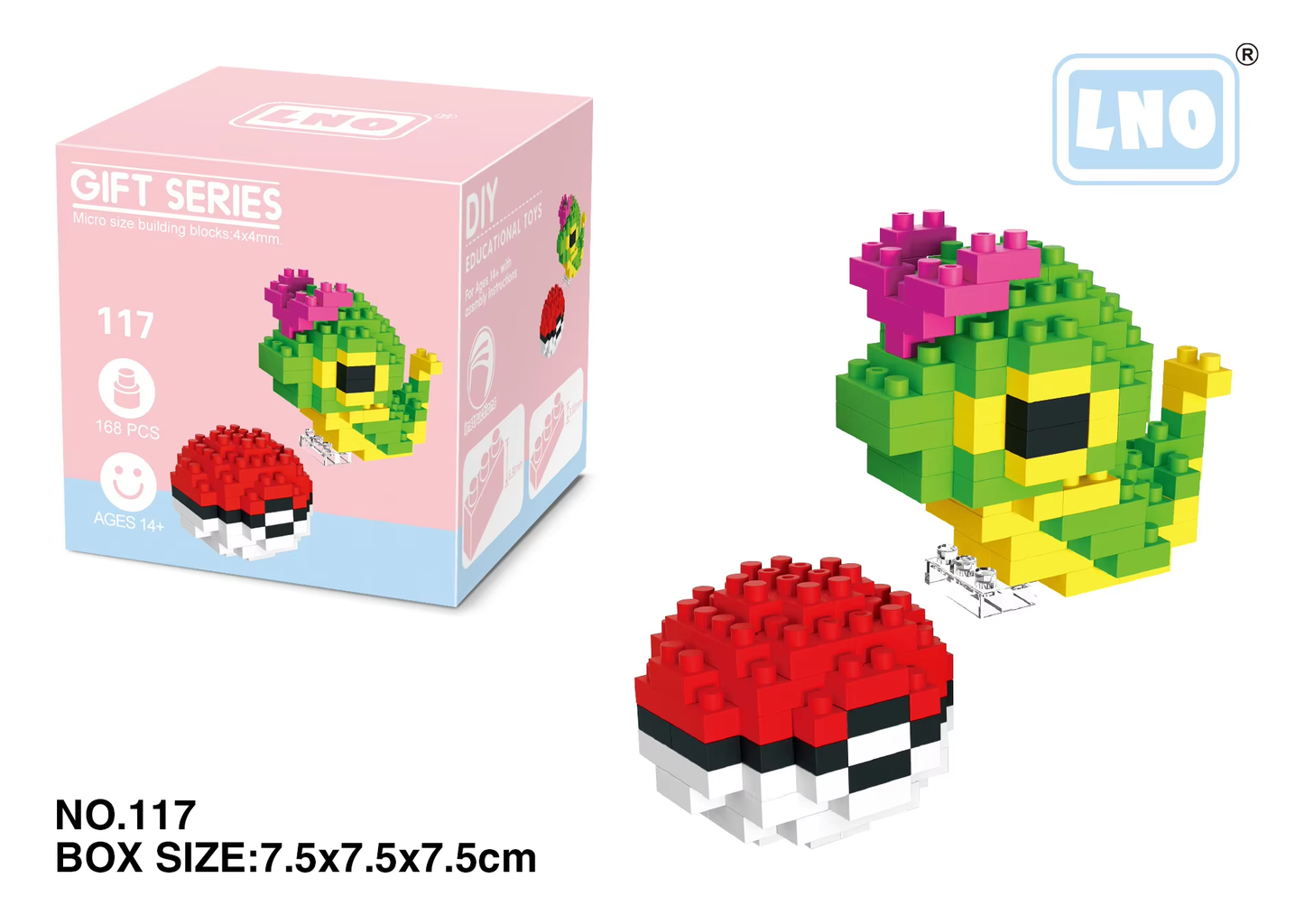 Pokémon Nano Block Set: Charizard, Kyogre, Groudon & Rayquaza - Fun Educational Toys for Kids!