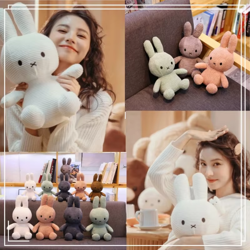 Adorable Kawaii Miffy Rabbit Plush Toy – Perfect for Kids, Home Decor & Gifts!