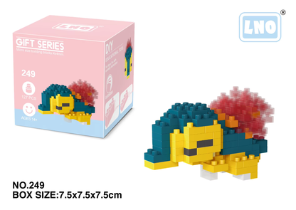 Pokémon Nano Block Set: Charizard, Kyogre, Groudon & Rayquaza - Fun Educational Toys for Kids!