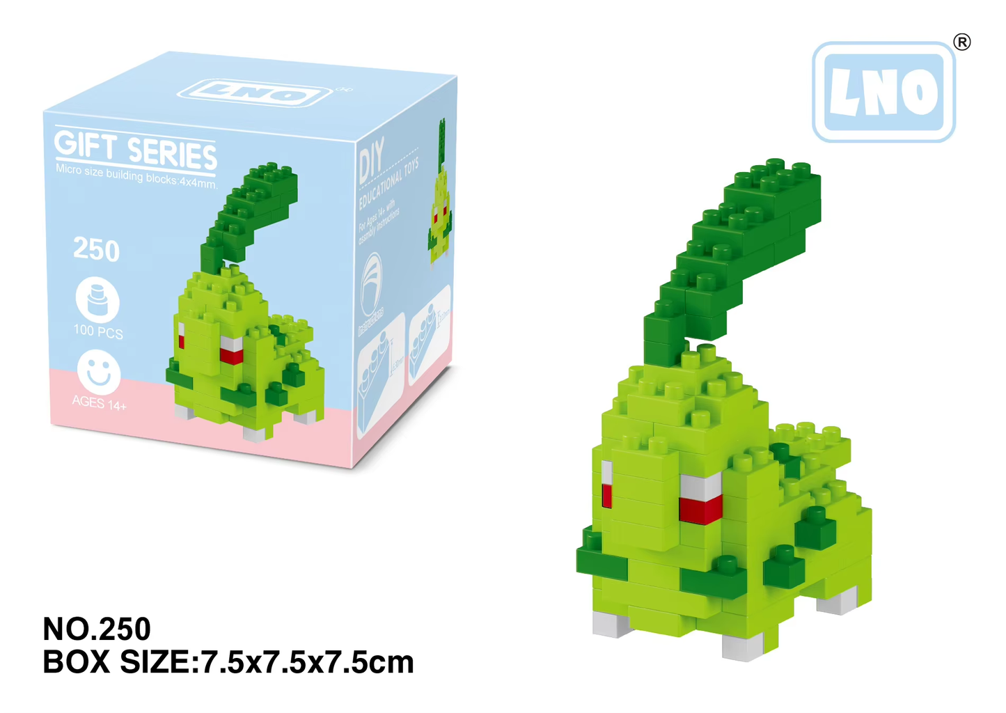 Pokémon Nano Block Set: Charizard, Kyogre, Groudon & Rayquaza - Fun Educational Toys for Kids!