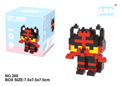 Pokémon Nano Block Set: Charizard, Kyogre, Groudon & Rayquaza - Fun Educational Toys for Kids!