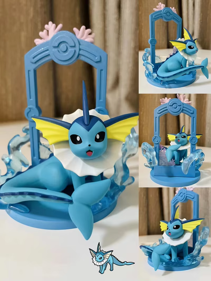 Pokémon Eevee Family Figure Set - Vaporeon, Umbreon, Sylveon & More!