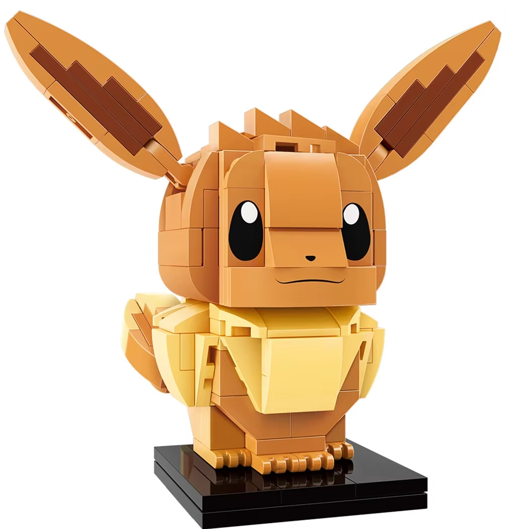 Build & Collect: Genuine Pokémon Pikachu & Eevee Blocks – Perfect Gift!