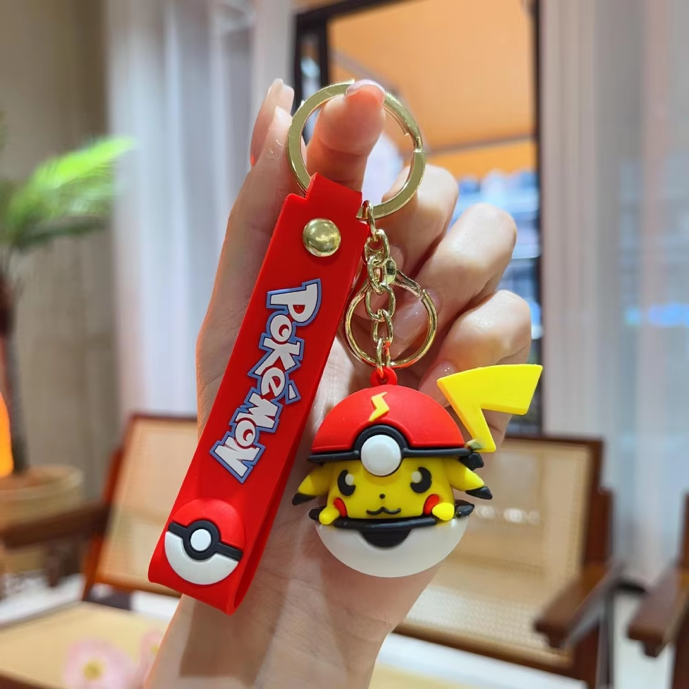 Pokémon Gift Idea – Pikachu Poké Ball Keychain