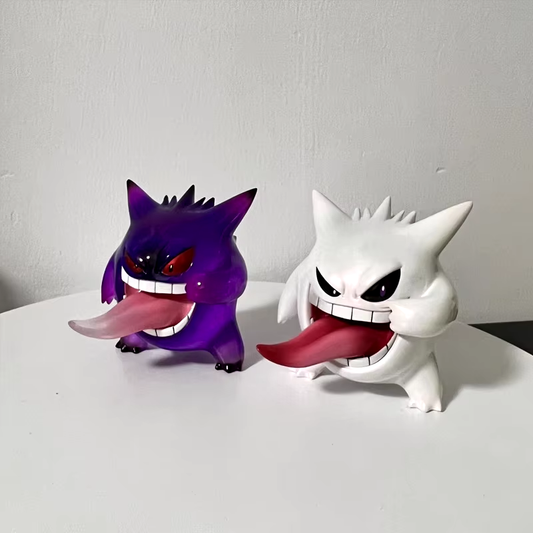 Pokémon Gengar Action Figure – Sticking Tongue Out, Colorful Anime Collectible Toy & Gift for Kids