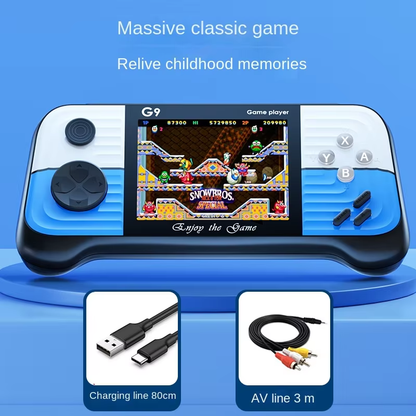 Retro Handheld Game Console – PSP Style with Single & Double Handle, 666 Classic Games in One