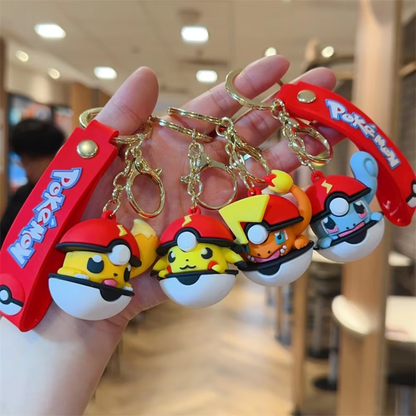 Pokémon Gift Idea – Pikachu Poké Ball Keychain