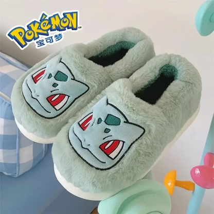 Pokémon Plush Slippers – Ultimate Cozy Comfort for Pokémon Fans!