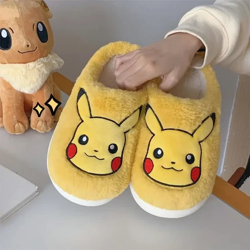 Pokémon Plush Slippers – Ultimate Cozy Comfort for Pokémon Fans!