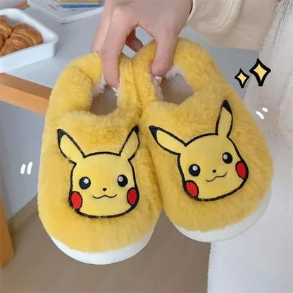 Pokémon Plush Slippers – Ultimate Cozy Comfort for Pokémon Fans!