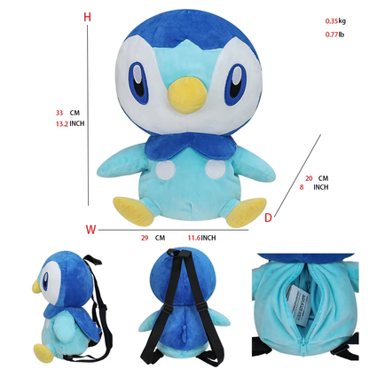 Adorable Pokémon Plush Backpacks – Perfect for Fans and Everyday Adventures!