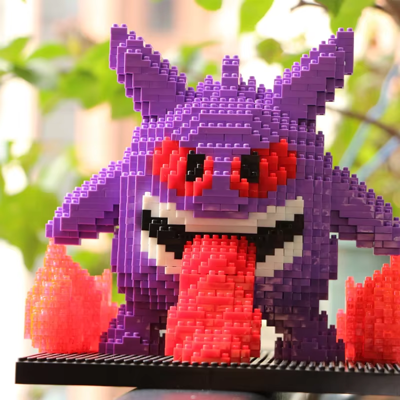 Pokémon Building Blocks: Gengar, Piplup & Charizard - Perfect Christmas Gift!