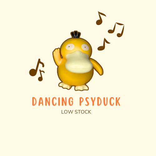 Get Groovy with Limited Edition Dancing Psyduck – Your Ultimate Collectible!