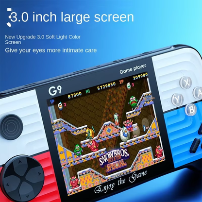 Retro Handheld Game Console – PSP Style with Single & Double Handle, 666 Classic Games in One