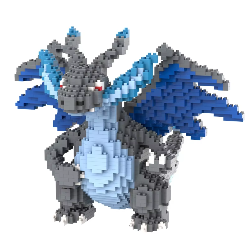 Pokémon Building Blocks: Gengar, Piplup & Charizard - Perfect Christmas Gift!