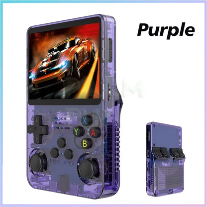 R36S Retro Handheld Game Console – 3.5'' IPS Screen, Portable Linux Emulator, 64GB & 128G Storage